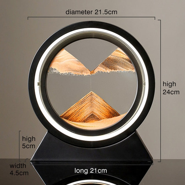 Moving Sand Art Landscape Table Lamp - SJB-DIAMOND ELITES