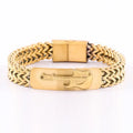 Retro Stainless Steel Three-dimensional Design Bracelet