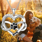 Creative Animal Paw Print Personalized All-match Necklace Pi-Mart