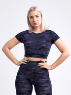 JupiterGear Short-Sleeve Crop Top - SJB-DIAMOND ELITES