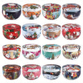 16pcs Christmas Scented Candle, Smoke-free, No-drip, Elegant Romantic Candle, Suitable For Family, Church, Seasonal Celebrations, Also Very Suitable For Christmas Use, As A Gift To Relatives And Friends. Lootquake LLC