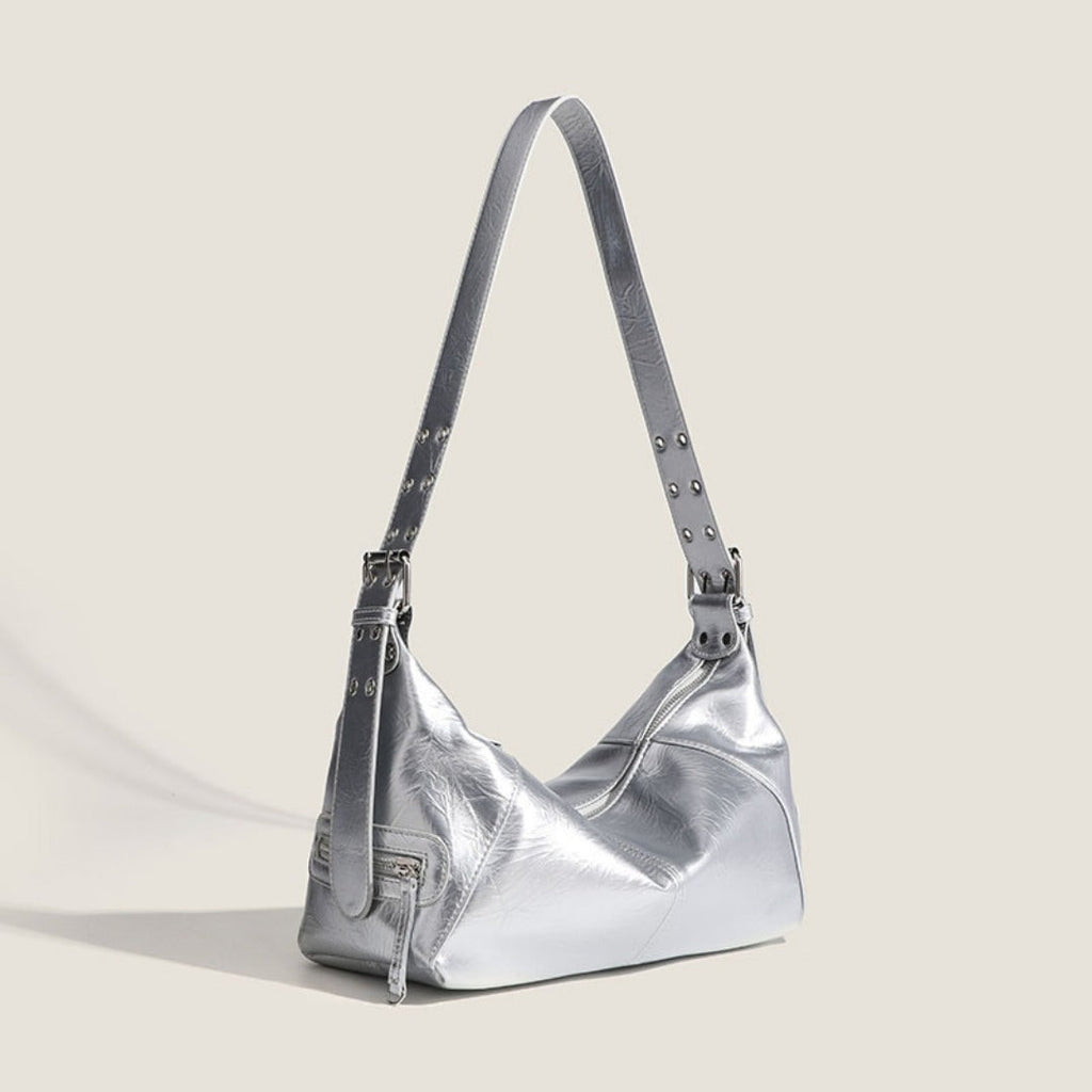 Small hobo bags for women Retro locomotive armpit bag, versatile shoulder handbag - SJB-DIAMOND ELITES