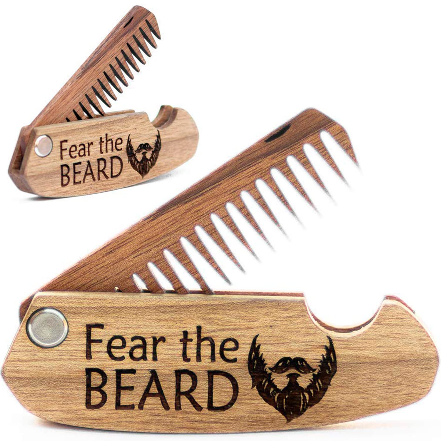 Wooden Beard Comb – Fear the Beard - SJB-DIAMOND ELITES