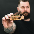 Wooden Beard Comb – Fear the Beard - SJB-DIAMOND ELITES