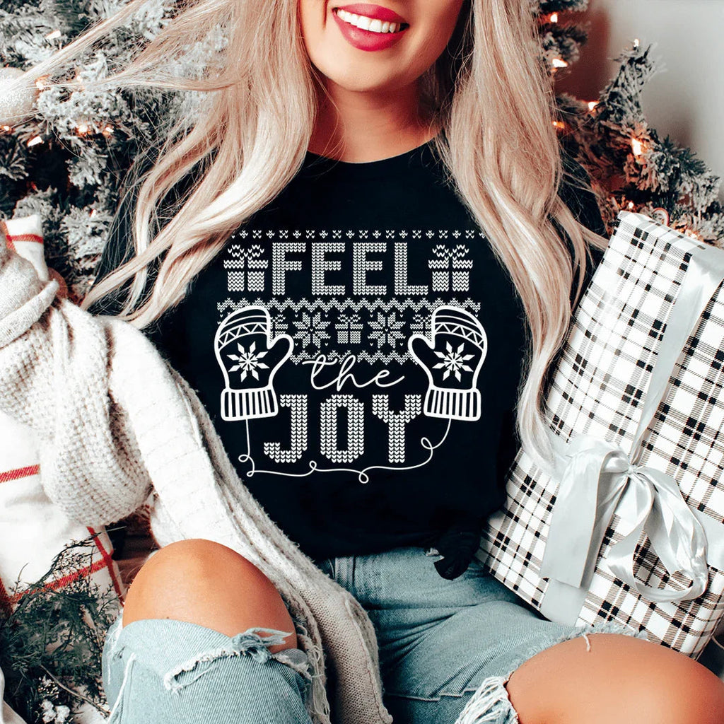 Feel The Joy Tee Peachy Sunday