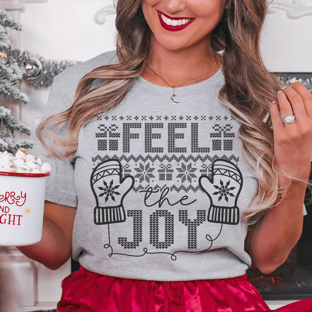 Feel The Joy Tee Peachy Sunday