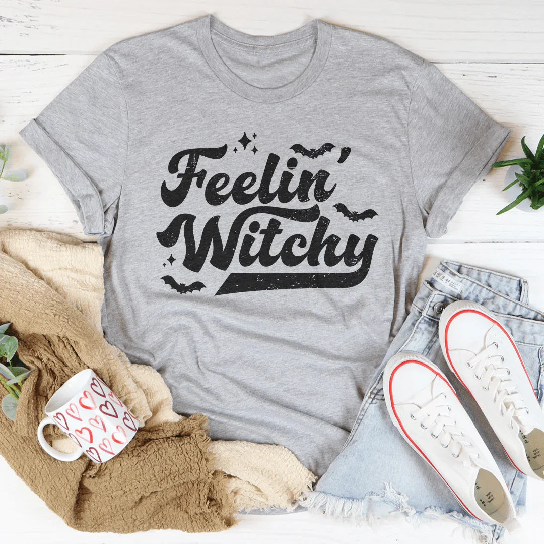 Feelin Witchy Tee Peachy Sunday