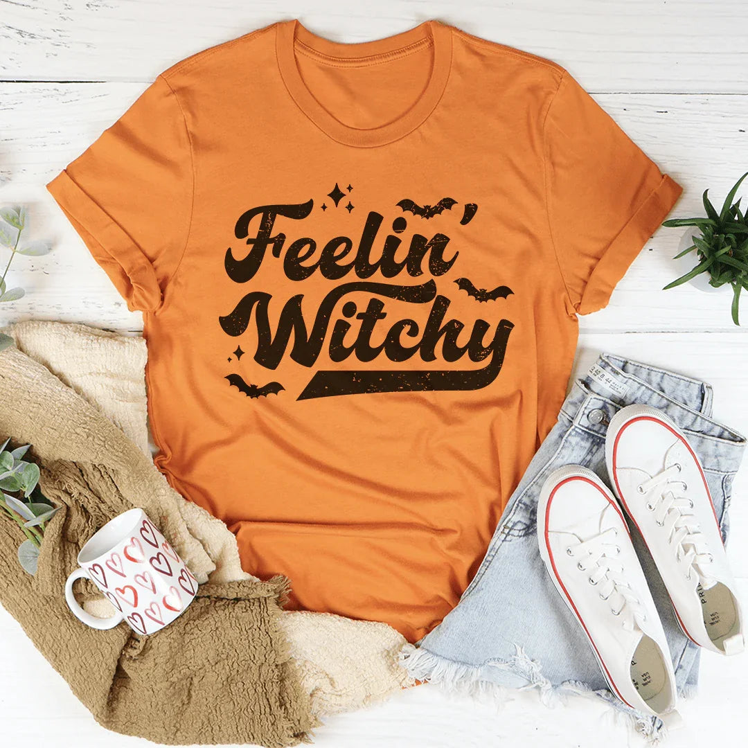 Feelin Witchy Tee Peachy Sunday