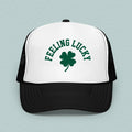 Feeling Lucky Trucker Hat Peachy Sunday