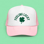 Feeling Lucky Trucker Hat Peachy Sunday