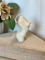 Female Body Candle - Artistic Soy Wax Scented Candle for Elegant Home Decor