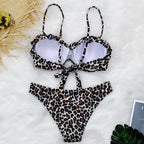 Female Two Piece Swimsuit Low Waist Bikini Floral Printing Swimwear Push Up Bathing Suit  Detachable Padded Push Up Striped Bikini Set Two Piece Swimsuit Ladies Vintage Lace Bikini Sets Beach Swimwear Stevvex