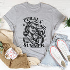 Feral Girl Summer Tee Peachy Sunday