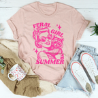 Feral Girl Summer Tee Peachy Sunday