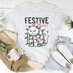 Festive As F-ck Tee Peachy Sunday