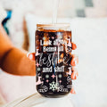 Festive 17oz Holiday Travel Mug Pastel Reindeer Snowflake Candy Cane Cup BandsCo Straps