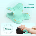 Neck Massager Neck Cervical Spine Correction Support Massage Pillow Pi-Mart
