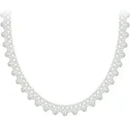 LuxeJewels™ – South Sea Pearl Necklace with 18K Gold Accent
