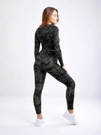 Long-Sleeve Crop Top - SJB-DIAMOND ELITES