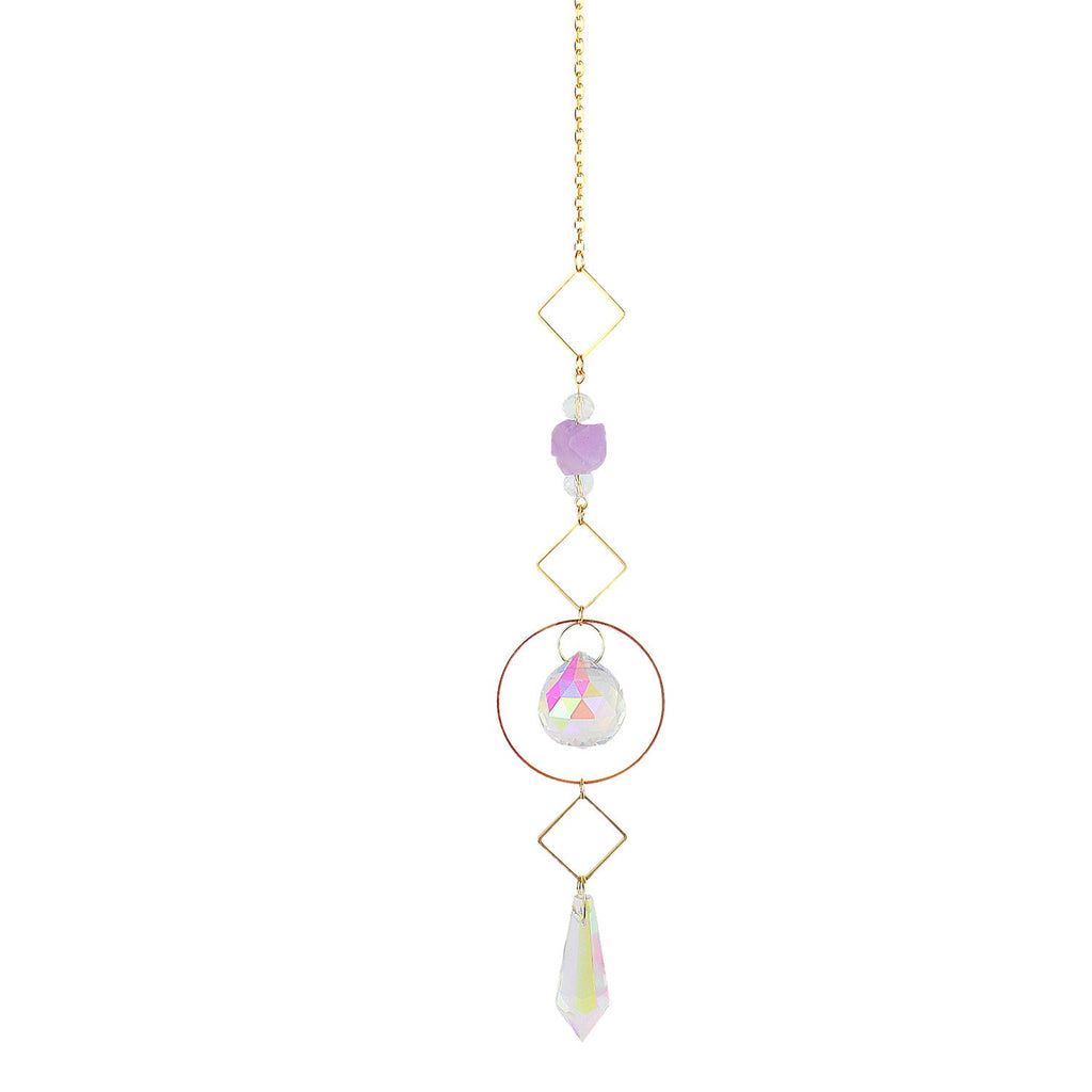 Minted Garden WindChinme Crystal Wind Chime Garden