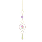 Minted Garden WindChinme Crystal Wind Chime Garden