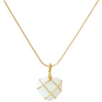 Fashion Moonstone Necklace For Cartoon Princess Love Girl Necklace Novelty Jewelry Pi-Mart