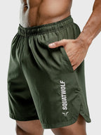 Men's Quick-Dry Drawstring Active Shorts