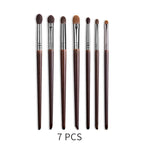 Natural Makeup Brushes Set Eyeshadow Make Up Brush Goat Pi-Mart