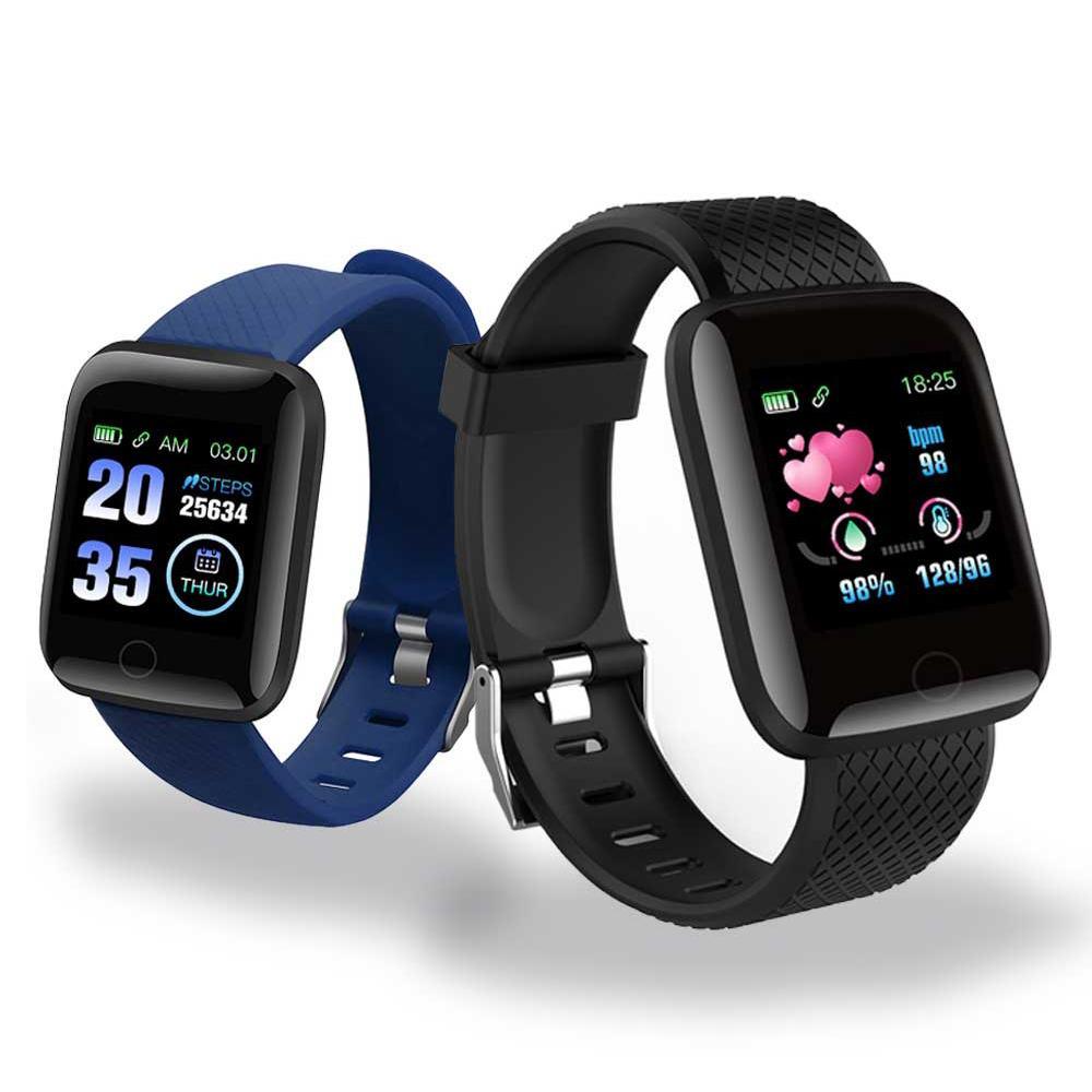 Stevvex D13 Smart Watches 116 Plus With Heart Rate Watch Smart Wristband Sports Watches With Waterproof Protection For Android Sistems - SJB-DIAMOND ELITES