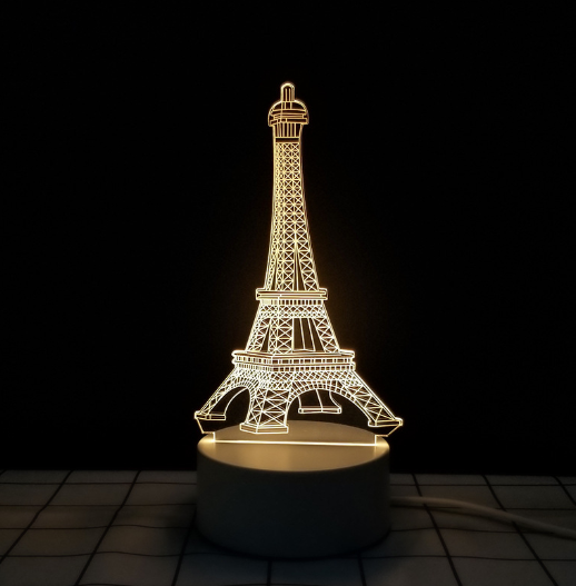 3D Table Night Lamp - SJB-DIAMOND ELITES