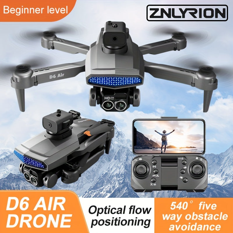 2025 Brushless Motor Drone with 1080P HD Camera, Multifunctional Foldable Quadcopter with LED Light, Altitude Hold Headless Mode Start Speed Adjustment, Suitable with Carrying Bag for Beginners Lootquake LLC