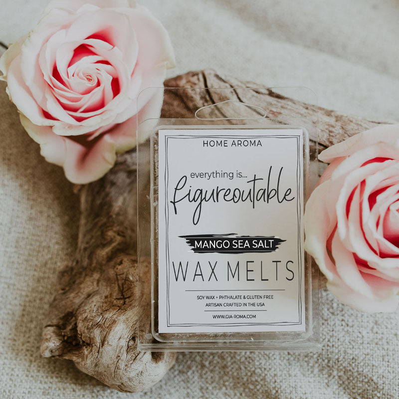 Mango Sea Salt Scented Snap Soap Bar - Beach Breeze Mango And Sea Salt 3x2x1 BandsCo Straps