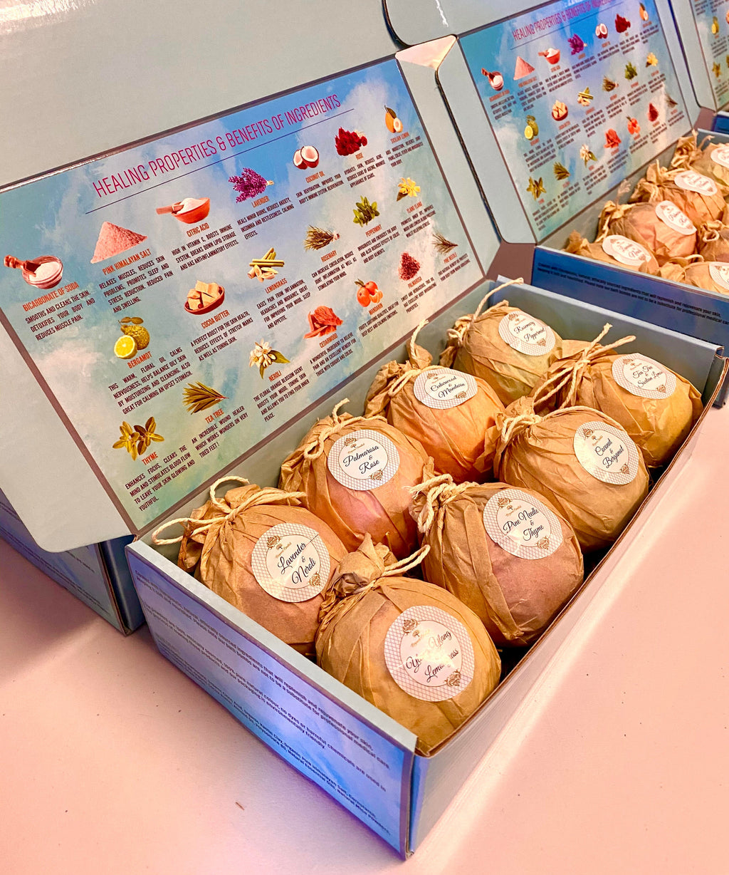 Luxury Therapeutic 'Purity' Bath Bomb Gift Set Lootquake LLC