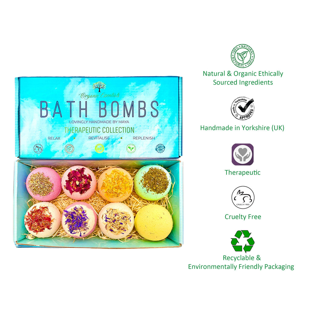Luxury Therapeutic Bath Bomb Gift Set Lootquake LLC