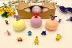 Childrens Bath Bomb Gift Set with Toys Lootquake LLC