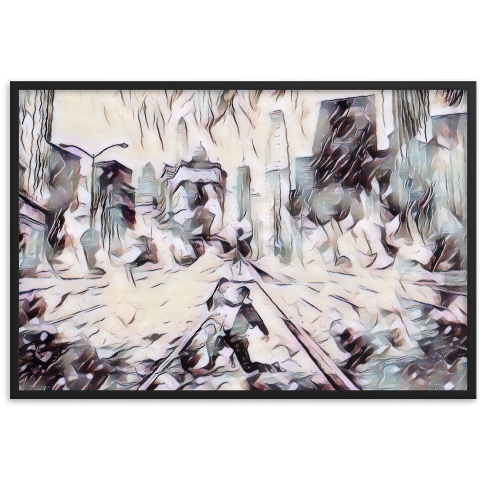 YOU ARE THE RHYTHM THAT STILL DANCES WITHIN ME SUPERIOR Framed Poster Lootquake LLC