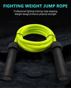 Fitness Weight-Bearing Bold And Heavy Sport Jump Rope Adjustable PVC Jump Rope For Cardio Fitness Versatile Jump Rope PVC Skipping Rope For Speed Training Stevvex