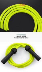 Fitness Weight-Bearing Bold And Heavy Sport Jump Rope Adjustable PVC Jump Rope For Cardio Fitness Versatile Jump Rope PVC Skipping Rope For Speed Training Stevvex