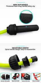 Fitness Weight-Bearing Bold And Heavy Sport Jump Rope Adjustable PVC Jump Rope For Cardio Fitness Versatile Jump Rope PVC Skipping Rope For Speed Training Stevvex
