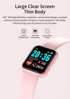 Fitness Wristwatch Color Screen Smart Sport Bracelet Activity Running Activity Fitness Tracker Smartwatch Heart Rate Monitor Waterproof Fitness Tracker Heart Rate For Children Men Women