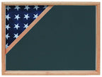 Shadow box for American flag, 3x5 flag, 4x6 flag ,5x9.5 Flag The Military Gift Store