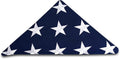 This 100% Cotton 3x5 ft American Flag, Heavy Duty Fabric, Longest Lasting, Embroidered Stars, Sewn Stripes, Brass Grommets, The Best Cotton US House Flags The Military Gift Store
