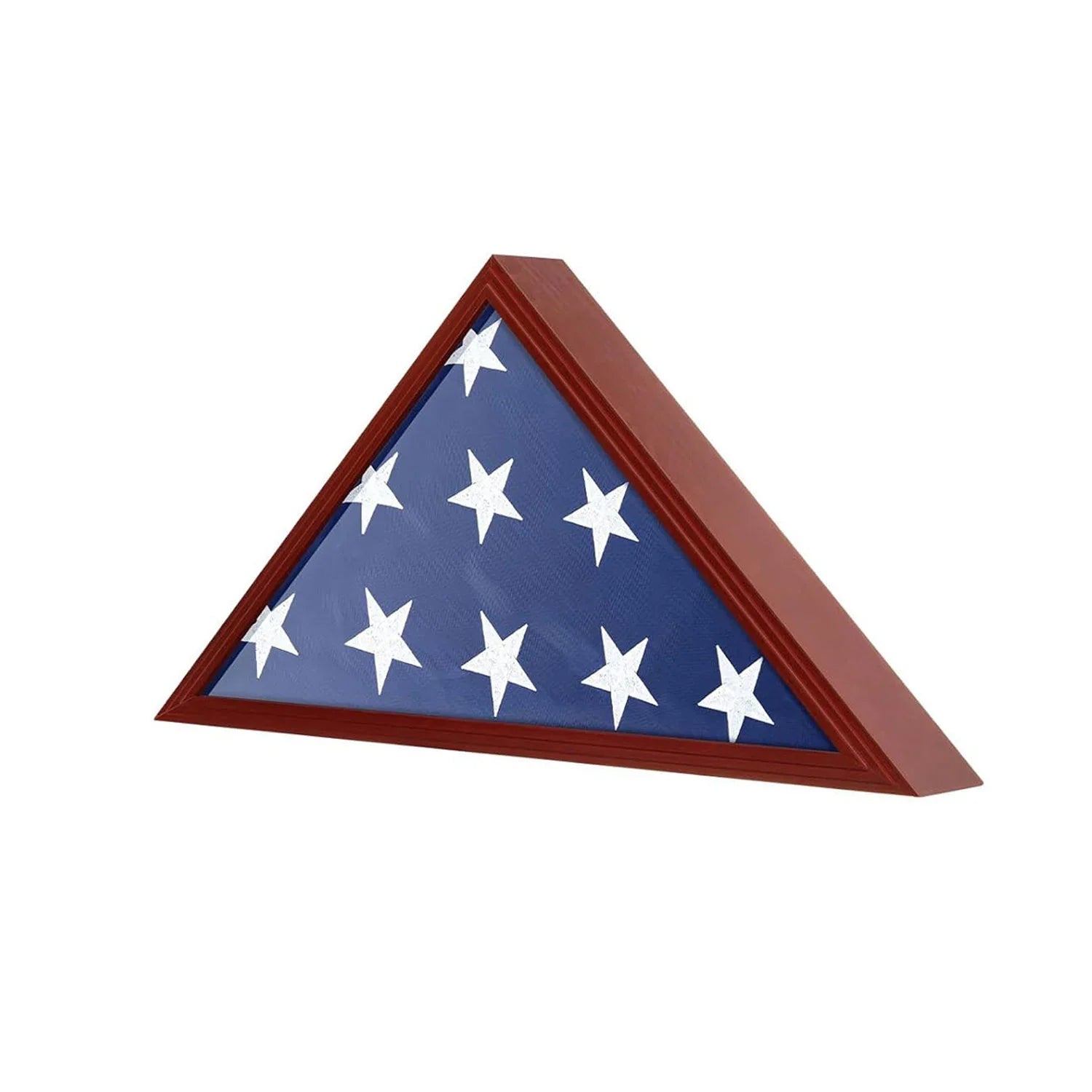 Flag case and a pre folded flag set The Military Gift Store