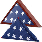Flag case and a pre folded flag set The Military Gift Store