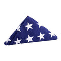 5 x 9.5 FT Official Memorial Burial American Flag large that it comes as pre folded. The Military Gift Store