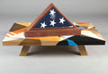 American Flag Cases - Flag and Pedestal Display Case The Military Gift Store