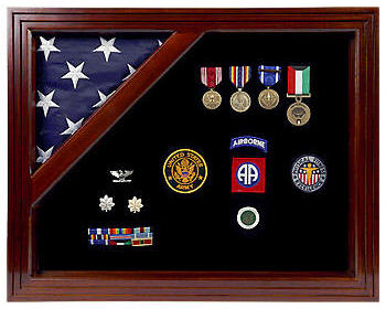 Military Award Shadow Box with Display Case The Military Gift Store