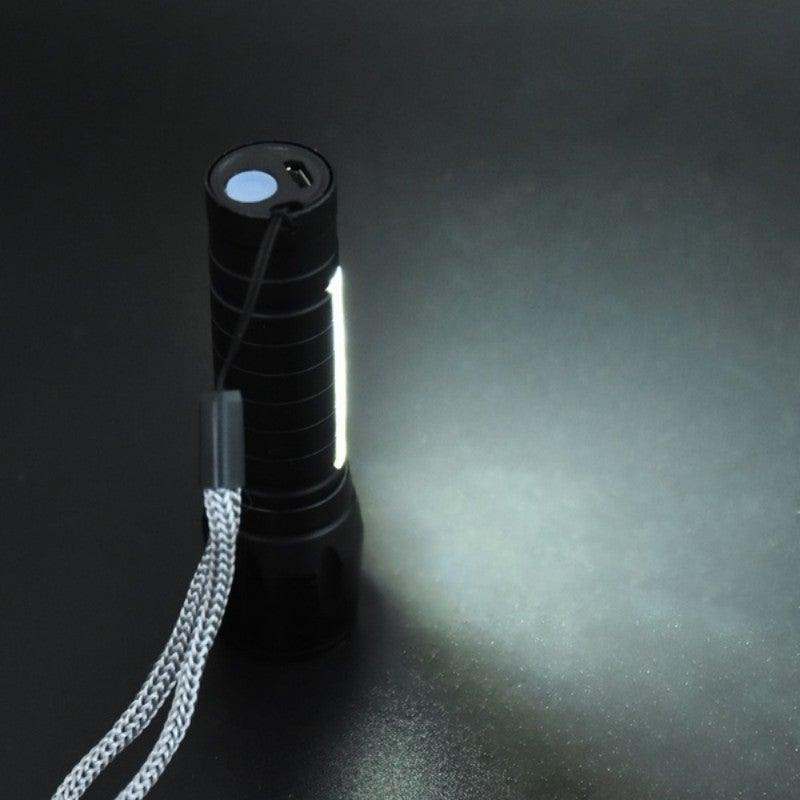 Flashlights Rechargeable USB Portable Super Bright Waterproof Zoomable Portable  LED Focus Flashlight Mini Torch Tactical Flash Light Torch Light  Camping Hiking Stevvex