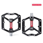 Flat Bike Pedals Road 3 Sealed Bearings Bicycle Pedals Mountain Bike Pedals Wide Platform Accessories Mountain Bike Pedals Pedals Bicycle Flat Pedals Aluminum Sealed Bearing Lightweight Platform For Road Mountain Stevvex