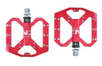 Flat Foot Ultralight Mountain Bike Pedals CNC Aluminum Alloy Sealed 3 Bearing Anti-slip Bicycle Pedals Bicycle Bike Pedals CNC Machined Platform Pedal 3 Sealed Bearings Bicycle Pedal For Adult And Youth With Non-Slip Stevvex